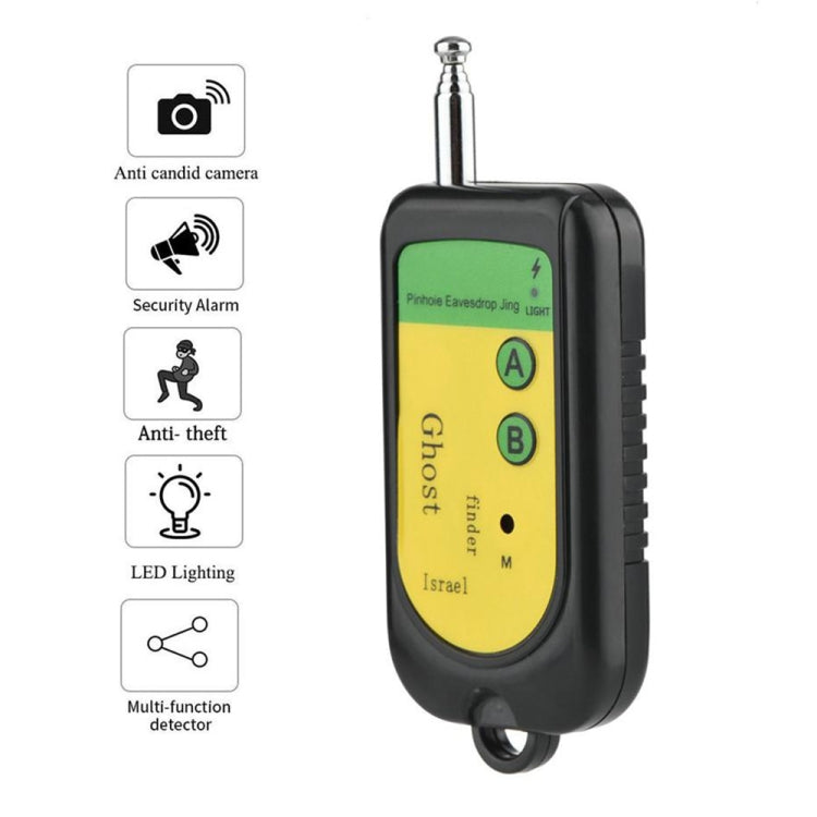Ghost Detector Signal Bug RF Detector Finder Scanner Monitor Checker Pinhole Surveillance Camera Wireless Device, Ghost Detector Ghost Detector Signal Bug RF Detector Finder Scanner Monitor Checker Pinhole Surveillance Camera Wireless Device, Ghost Detector